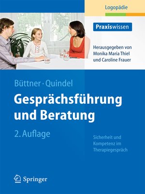 cover image of Gesprächsführung und Beratung